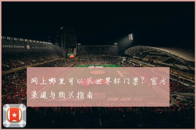 网上哪里可以买世界杯门票？官方渠道与购买指南