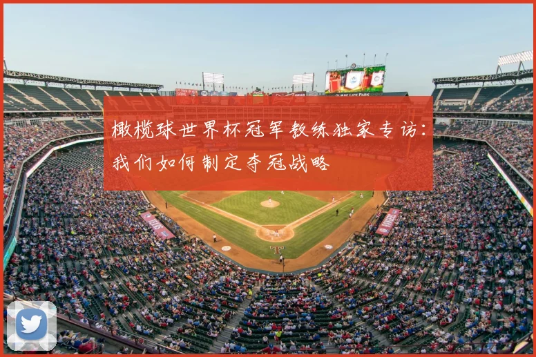 橄榄球世界杯冠军教练独家专访:我们如何制定夺冠战略