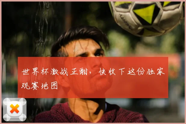 世界杯激战正酣，快收下这份独家观赛地图